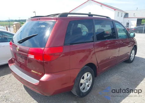 2004 Toyota Sienna Xle from USA, damaged, VIN 5TDZA22C64S061654